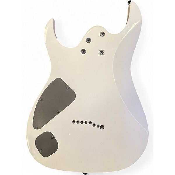 Used Ibanez RG8 8 String White Solid Body Electric Guitar