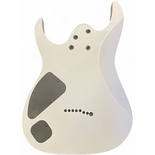 Used Ibanez RG8 8 String White Solid Body Electric Guitar