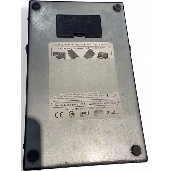 Used Morley PRO SERIES VOLUME PEDAL Pedal