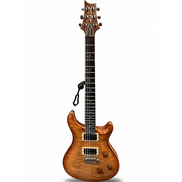 Used 2019 PRS Custom 22 10 Top Antique Amber Solid Body Electric Guitar