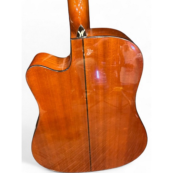 Used Washburn AD5CE Natural Acoustic Guitar