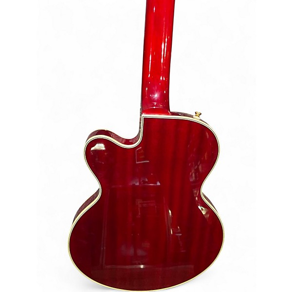 Used Epiphone Allen Woody Rumblekat Red Electric Bass Guitar