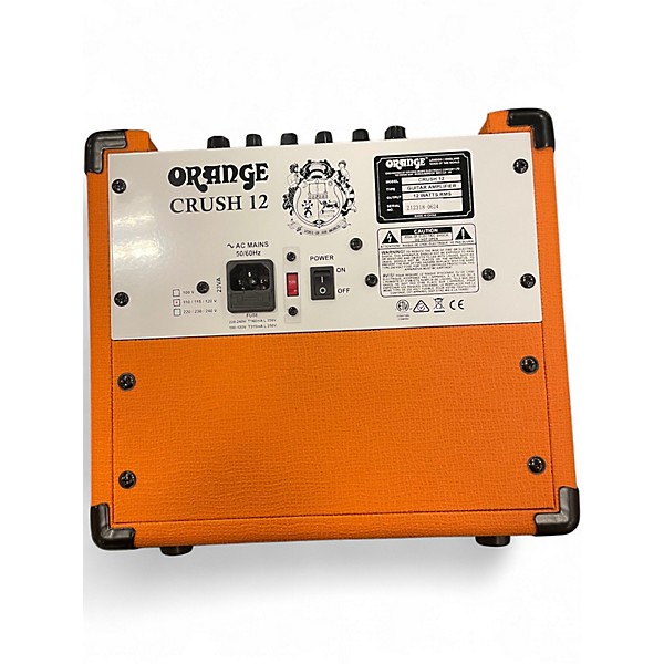 Used Orange Amplifiers Crush 12 Guitar Combo Amp