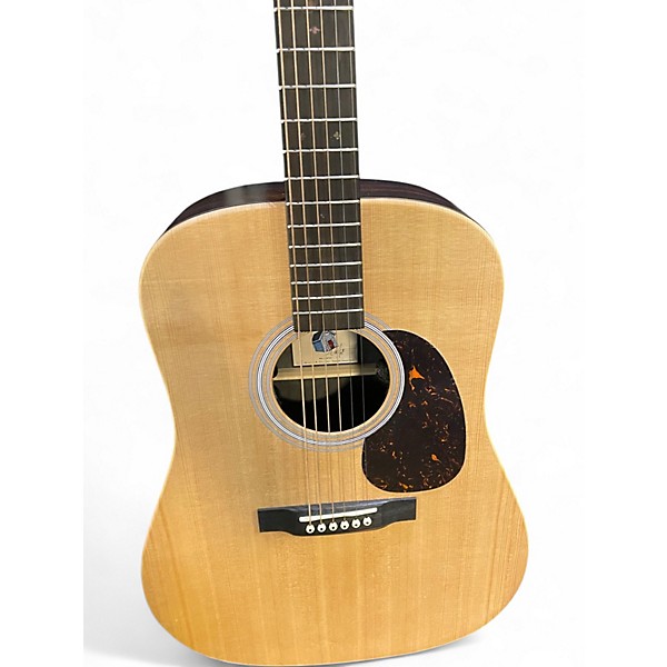 Used 2024 Martin D-X2E BILLY STRINGS Natural Acoustic Guitar