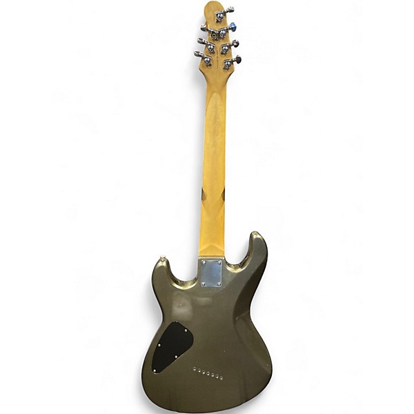 Used Dean AVALANCHE 7 SPARKLE GOLD FLAKE Solid Body Electric Guitar