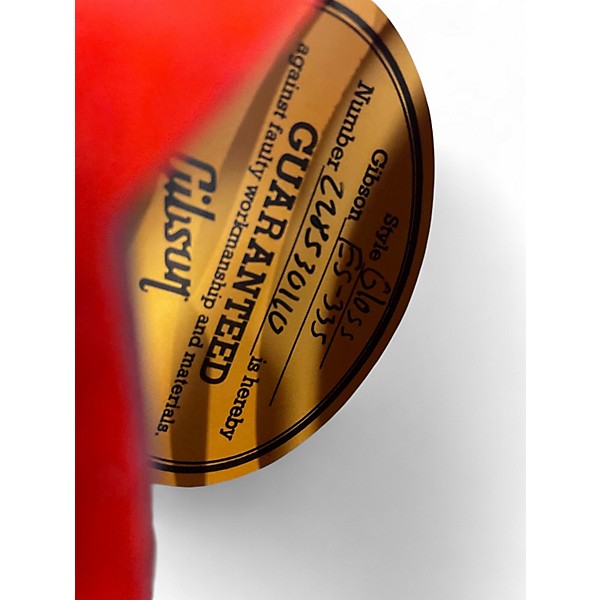 Used Gibson ES335 Memphis Cherry Hollow Body Electric Guitar