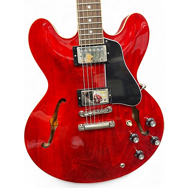 Used Gibson ES335 Memphis Cherry Hollow Body Electric Guitar