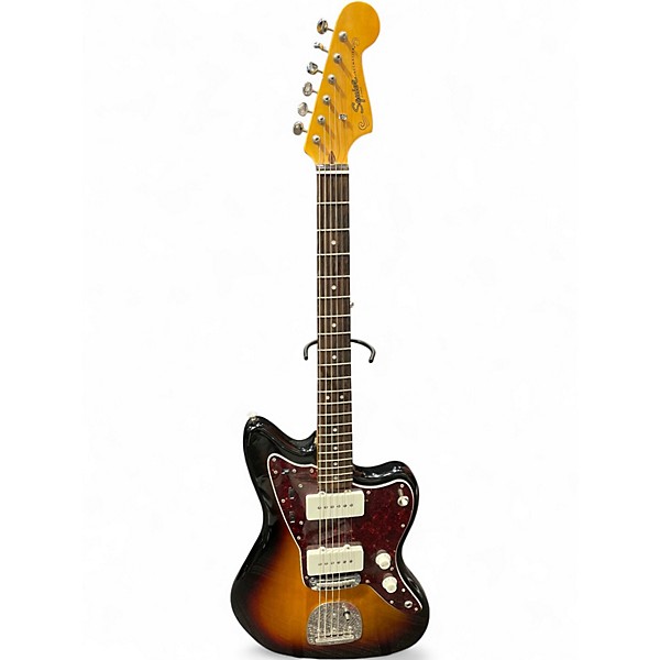 Used Squier Contemporary  Jazzmaster 2 Tone Sunburst Solid Body Electric Guitar