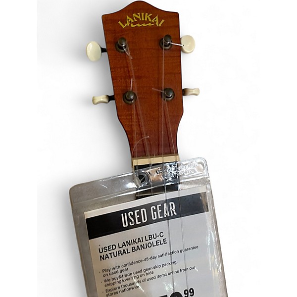 Used Lanikai LBU-C Natural Banjolele