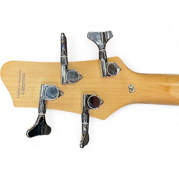 Used Squier BASS GRAY Electric Bass Guitar