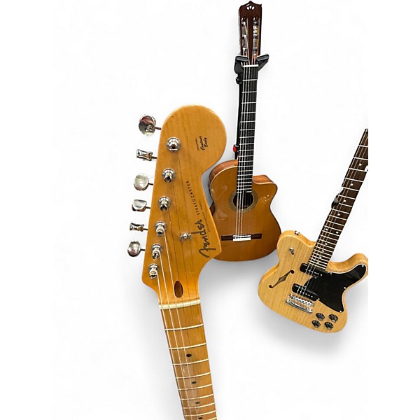 Used 2002 Fender Classic Player '50s Stratocaster Seafoam Green Solid Body Electric Guitar