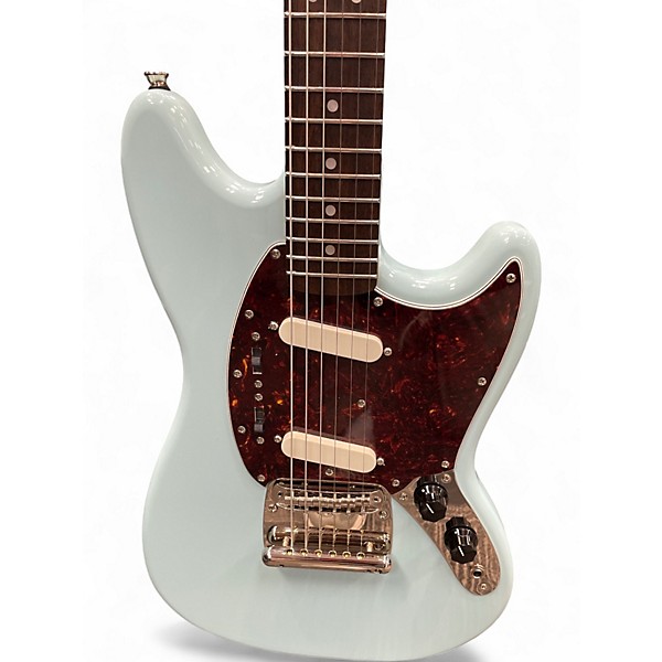 Used 2025 Squier Classic Vibe 60s Mustang surf blue Solid Body Electric Guitar