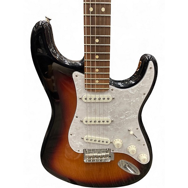 Used 2022 Fender Player Stratocaster 3 Color Sunburst Solid Body Electric Guitar