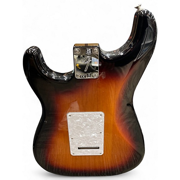 Used 2022 Fender Player Stratocaster 3 Color Sunburst Solid Body Electric Guitar