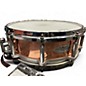 Used Pearl 5.5X14 Free Floating System Snare Copper Drum thumbnail
