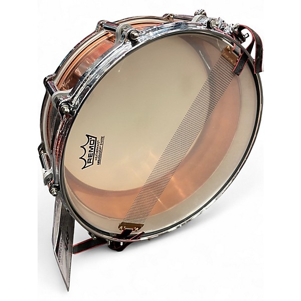 Used Pearl 5.5X14 Free Floating System Snare Copper Drum