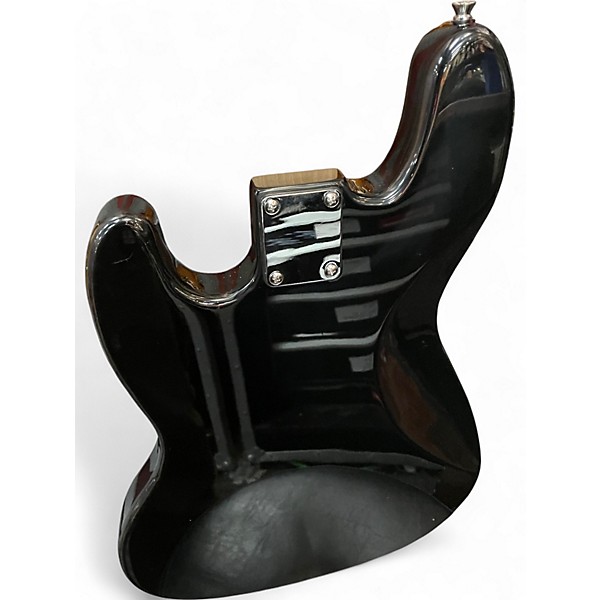 Used Glarry J Style Bass Black Electric Bass Guitar