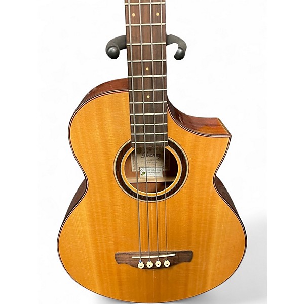 Used Ibanez AEWB20-2T1201 Natural Acoustic Bass Guitar