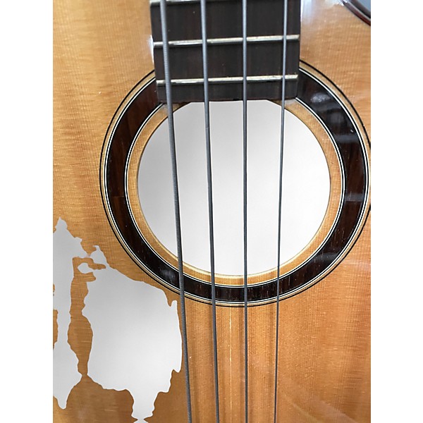 Used Ibanez AEWB20-2T1201 Natural Acoustic Bass Guitar