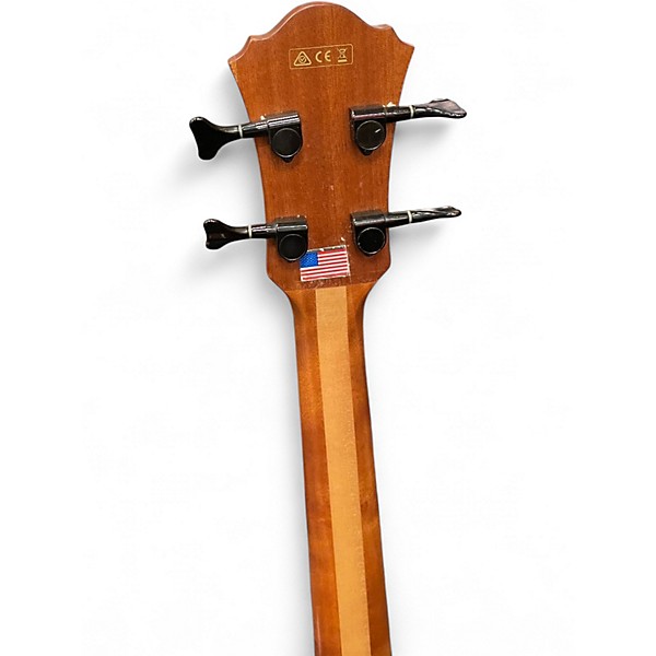 Used Ibanez AEWB20-2T1201 Natural Acoustic Bass Guitar