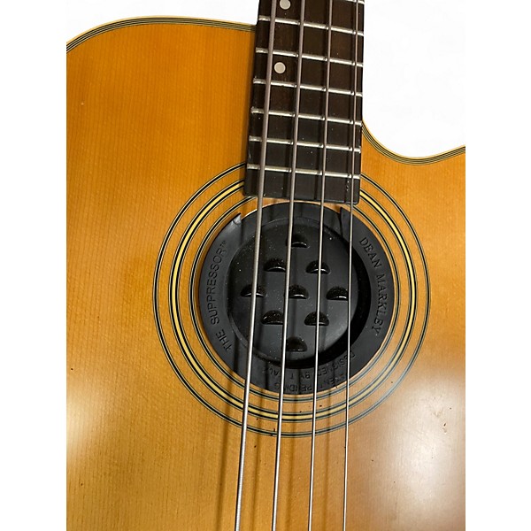 Used Fender BG29 Natural Acoustic Bass Guitar