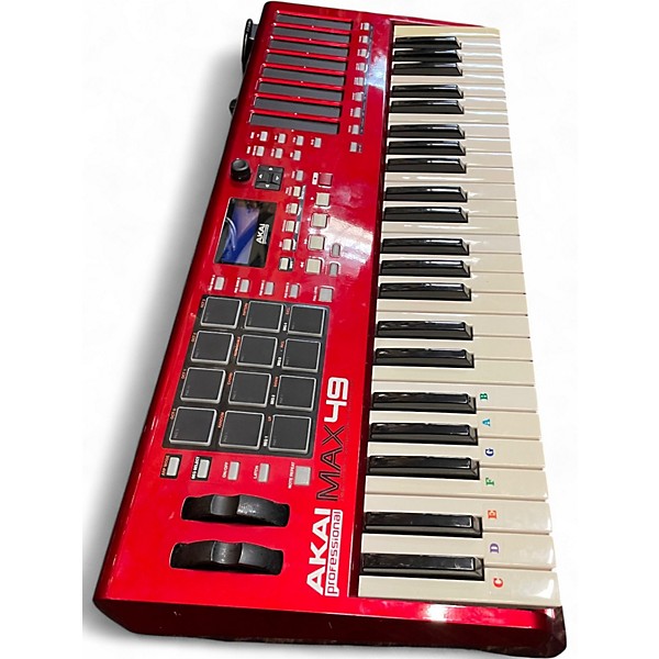 Used Akai Professional MAX49 49 Key MIDI Controller