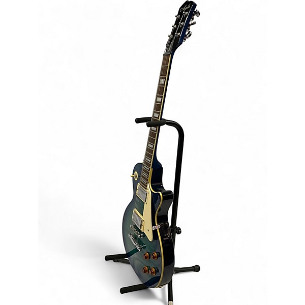 Used Agile AL-2000 Blue Flame Solid Body Electric Guitar