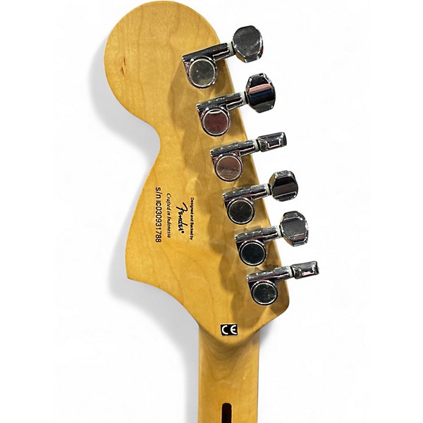 Used Squier Affinity Stratocaster Black Solid Body Electric Guitar