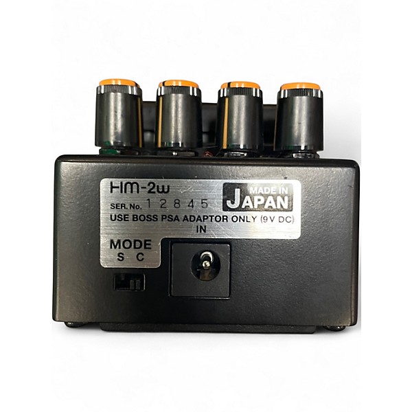 Used BOSS HM2W HEAVY METAL WAZA CRAFT  Effect Pedal