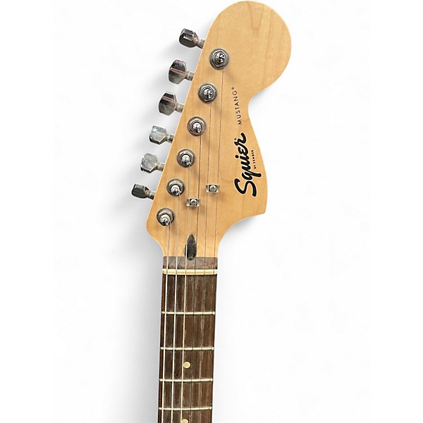 Used Squier mustang Blue Solid Body Electric Guitar