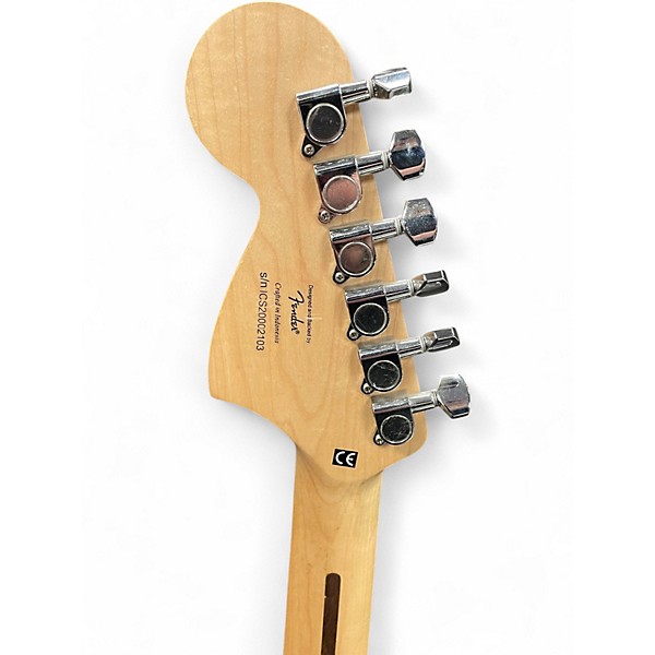 Used Squier mustang Blue Solid Body Electric Guitar