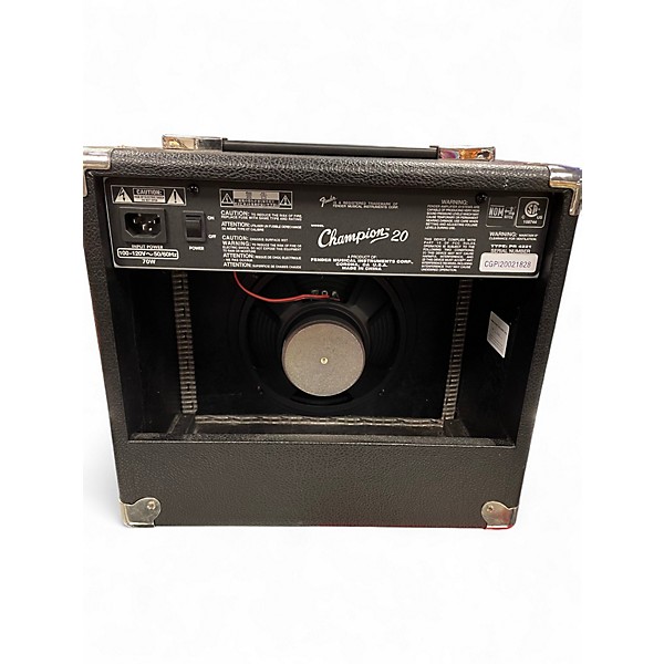 Used Fender Champion 20 Guitar Combo Amp