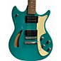 Used Cort TRG J. Triggs Design Aqua Hollow Body Electric Guitar
