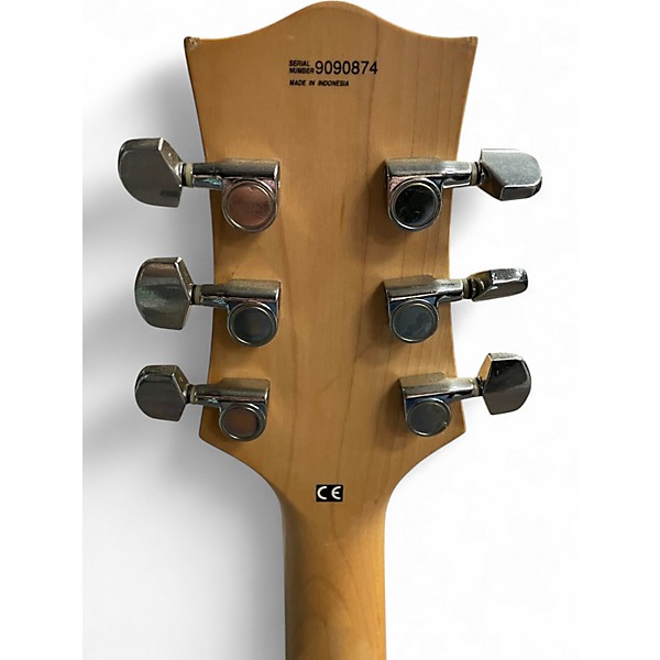 Used Cort TRG J. Triggs Design Aqua Hollow Body Electric Guitar