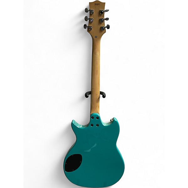 Used Cort TRG J. Triggs Design Aqua Hollow Body Electric Guitar