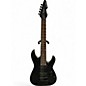Used Schecter Guitar Research Omen 7 Black Solid Body Electric Guitar thumbnail