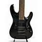 Used Schecter Guitar Research Omen 7 Black Solid Body Electric Guitar