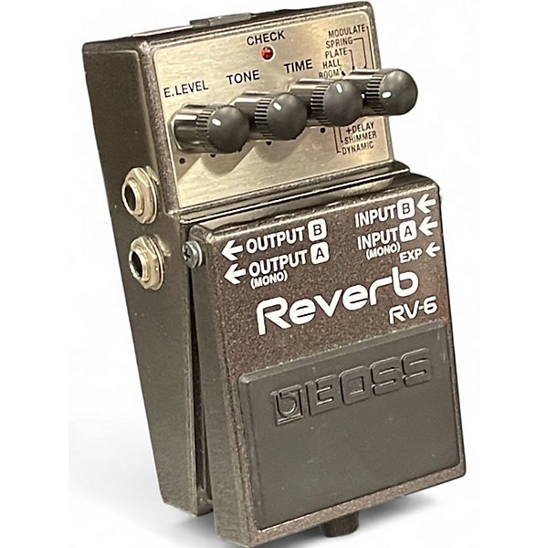 Used BOSS RV6 Digital Reverb Effect Pedal