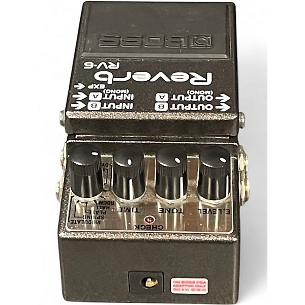 Used BOSS RV6 Digital Reverb Effect Pedal