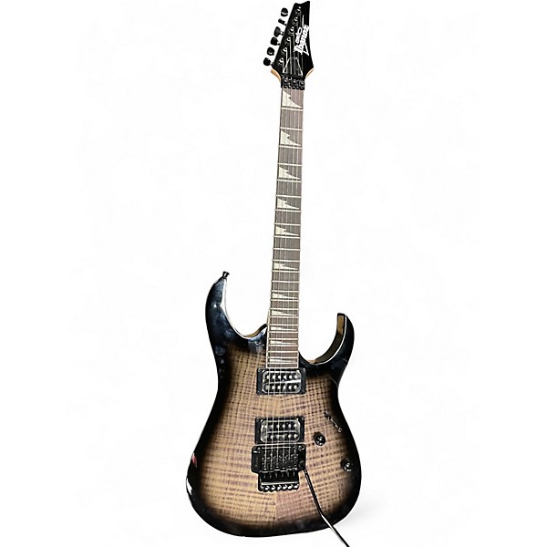 Used Ibanez GRG320FATKS GIO Trans Black Sunburst Solid Body Electric Guitar