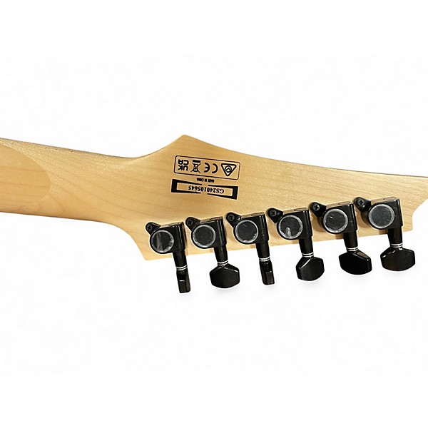 Used Ibanez GRG320FATKS GIO Trans Black Sunburst Solid Body Electric Guitar