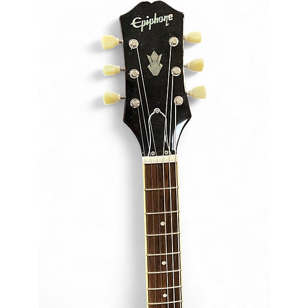 Used Epiphone ES335 Pro Left Handed Heritage Cherry Hollow Body Electric Guitar