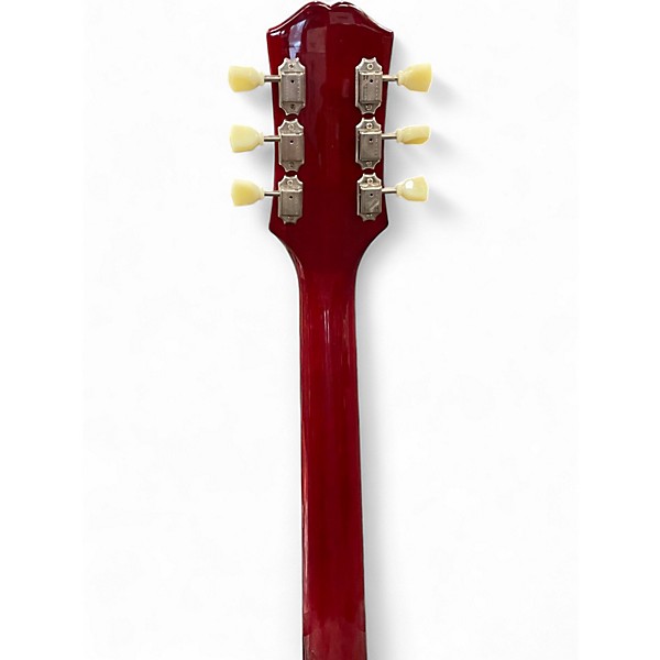 Used Epiphone ES335 Pro Left Handed Heritage Cherry Hollow Body Electric Guitar