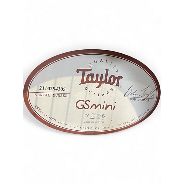 Used Taylor GS Mini Mahogany Vintage Natural Acoustic Guitar