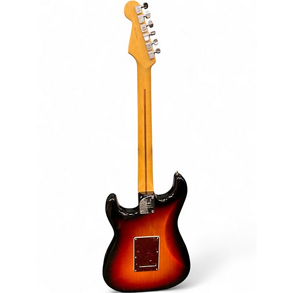 Used Fender American Professional II Stratocaster 3 Color Sunburst Solid Body Electric Guitar