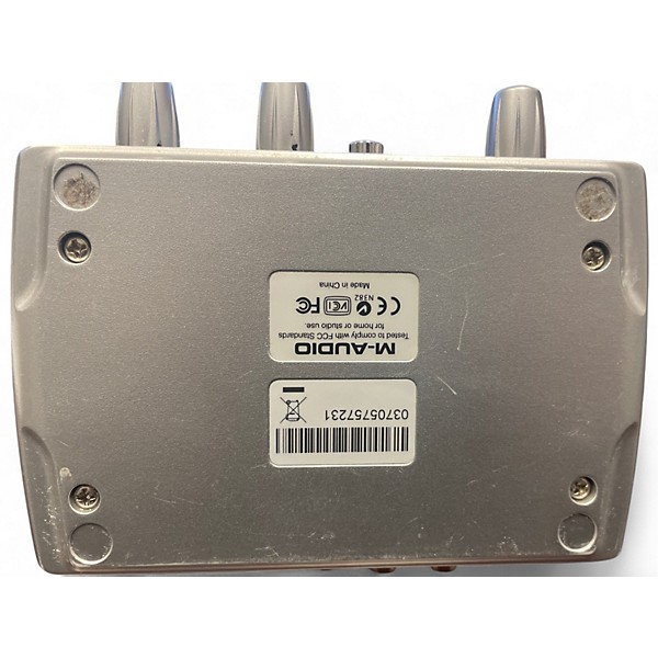 Used M-Audio Fast Track Guitar / Mic Recording Interface USB Audio Interface