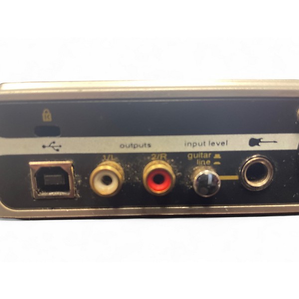 Used M-Audio Fast Track Guitar / Mic Recording Interface USB Audio Interface
