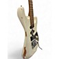 Used 2020s EVH FRANKENSTRAT Classic White Solid Body Electric Guitar