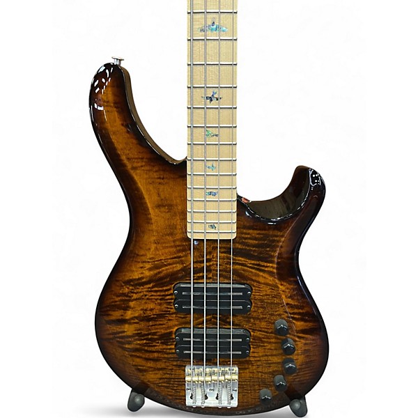 Used PRS Gary Grainger Signature 4 String Brown Gold Burst Electric Bass Guitar