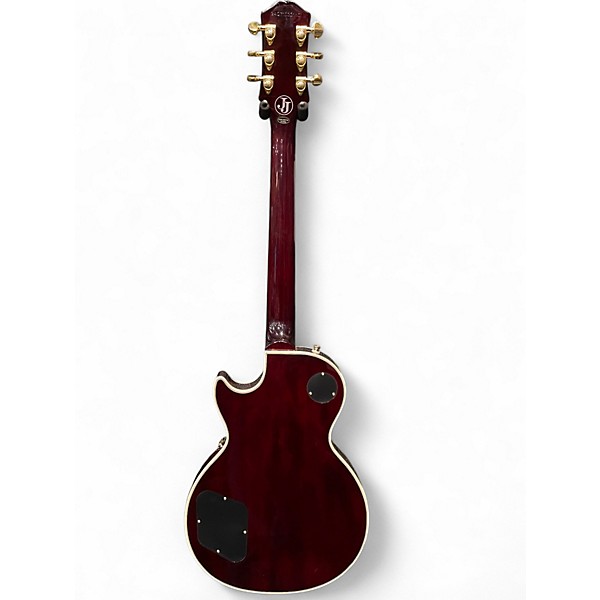 Used 2024 Epiphone Jerry Cantrell "Wino" Les Paul Custom Wine Red Solid Body Electric Guitar